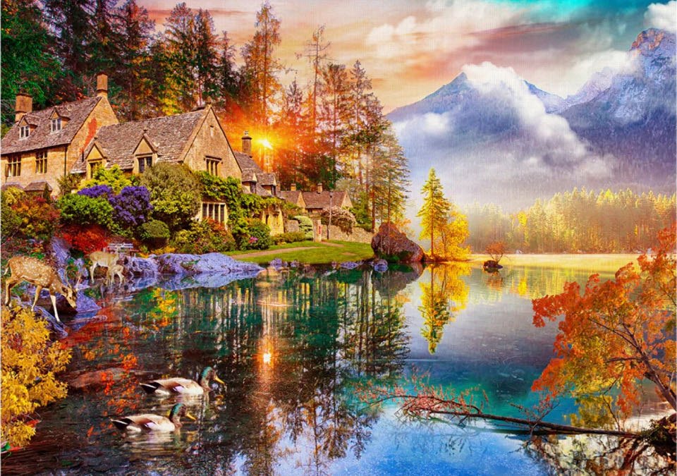 Village Tree Clear Shop Bins