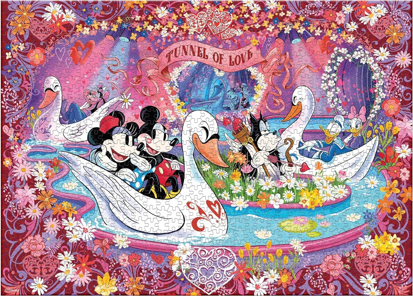 Tunnel Of Love (NIB) NFT - Ceaco puzzle collectible [Barcode 021081400992] - Main Image 2