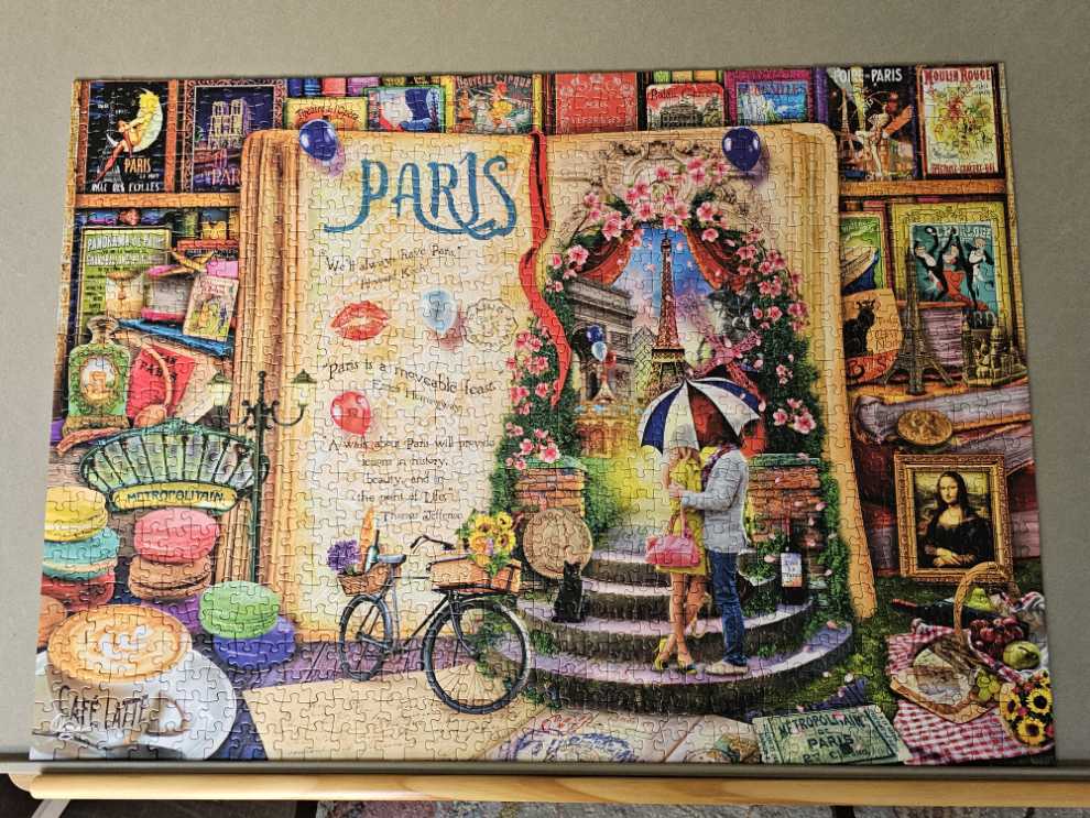 Memories Of Paris - Schmidt puzzle collectible [Barcode 4001504585990] - Main Image 2