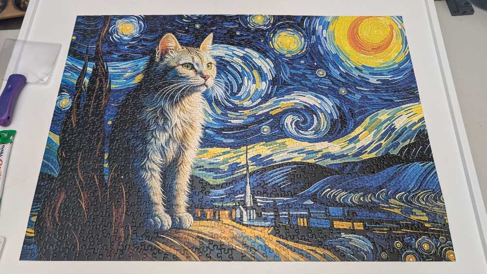 Starry Whiskers - Brain Tree puzzle collectible [Barcode 8906139544540] - Main Image 2