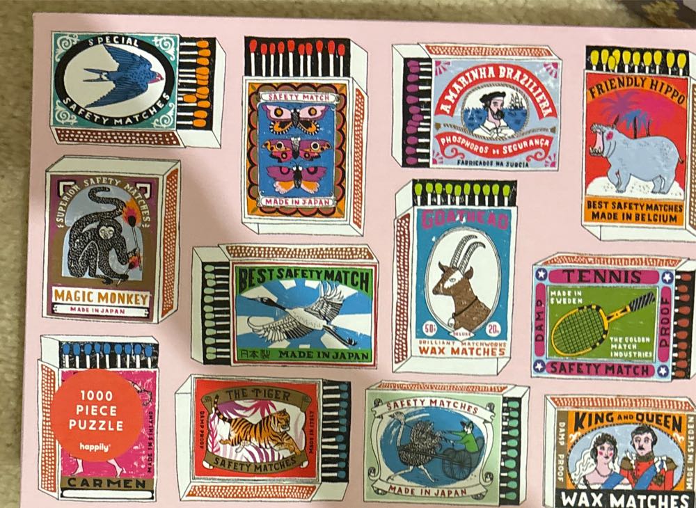 Matches - Happily puzzle collectible [Barcode 604565914132] - Main Image 2