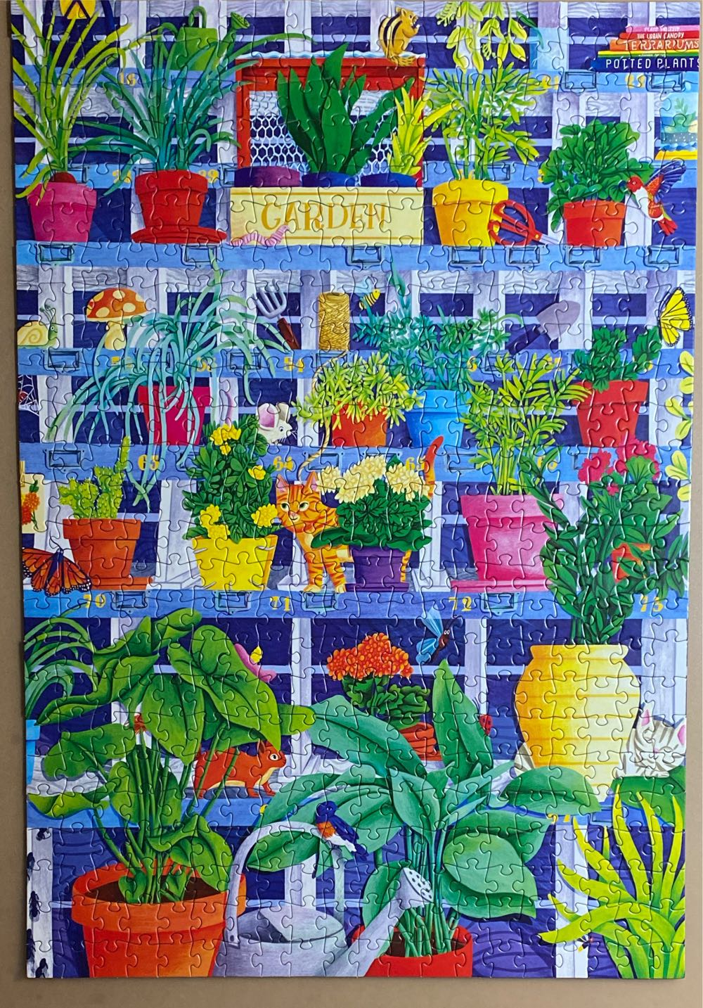 Plant Shelves - RoseArt puzzle collectible [Barcode 4895145441797] - Main Image 2