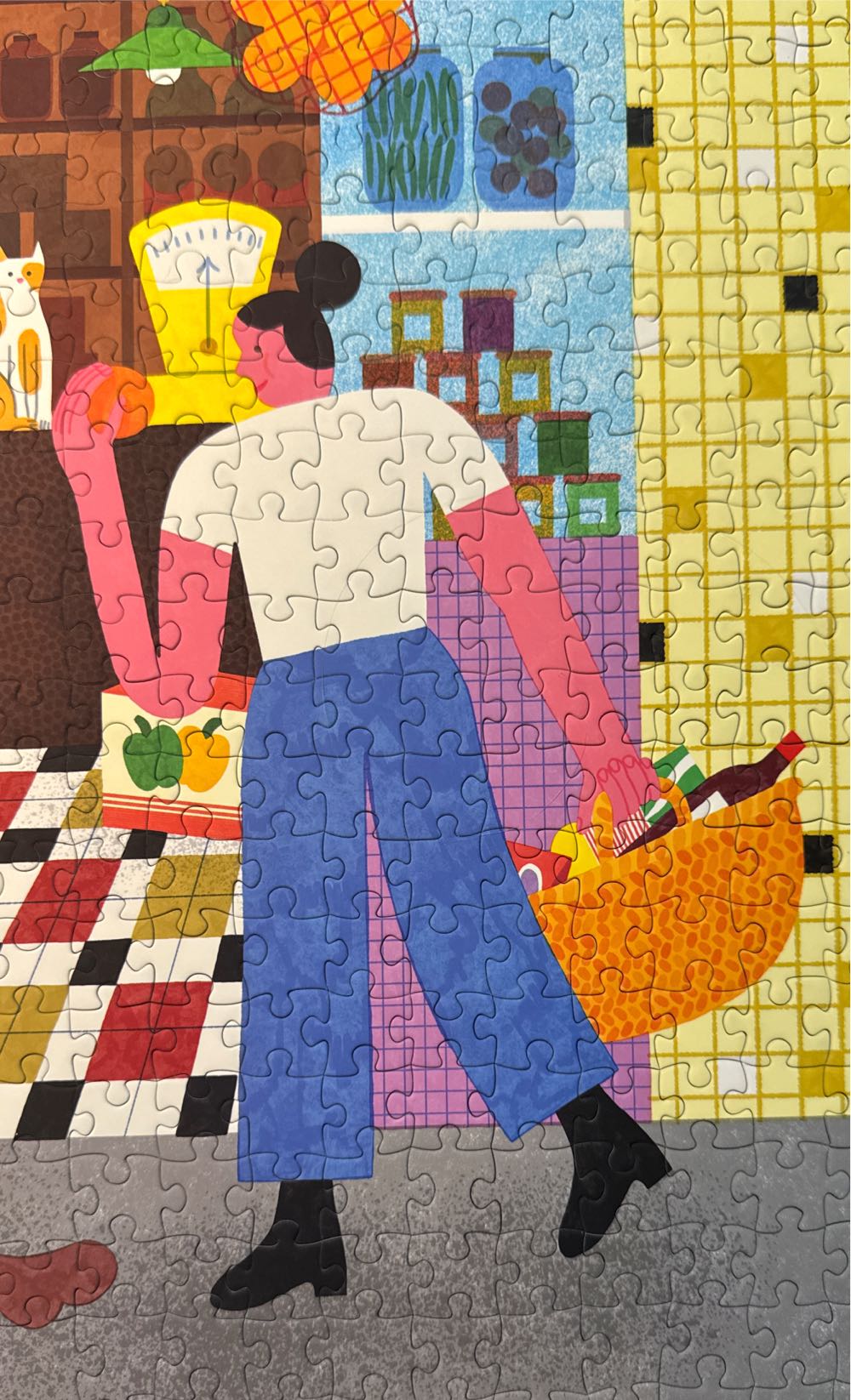 At The Market - Holiyay puzzle collectible [Barcode 990312069362] - Main Image 4