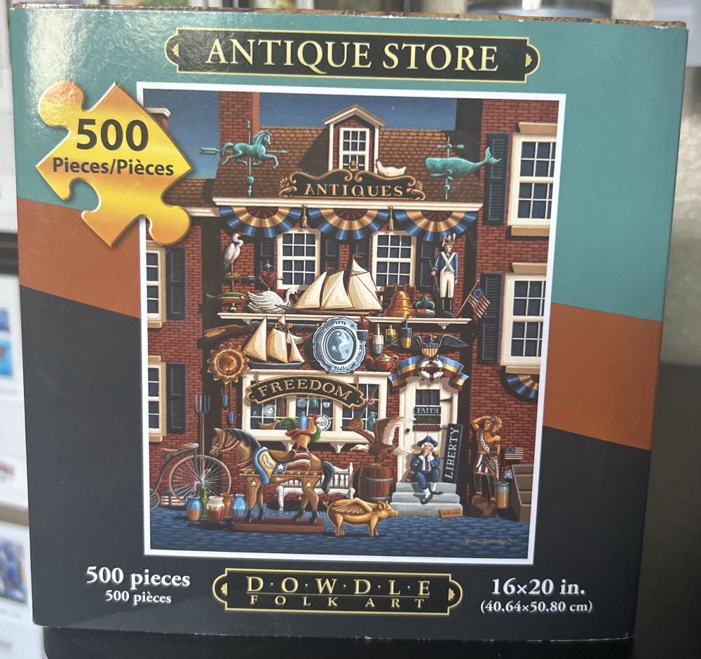 New York Puzzle Company Jenny Kroik Last Chair Chill Piece Jigsaw Puzzle For Family Game Nights By Jenny Kroik