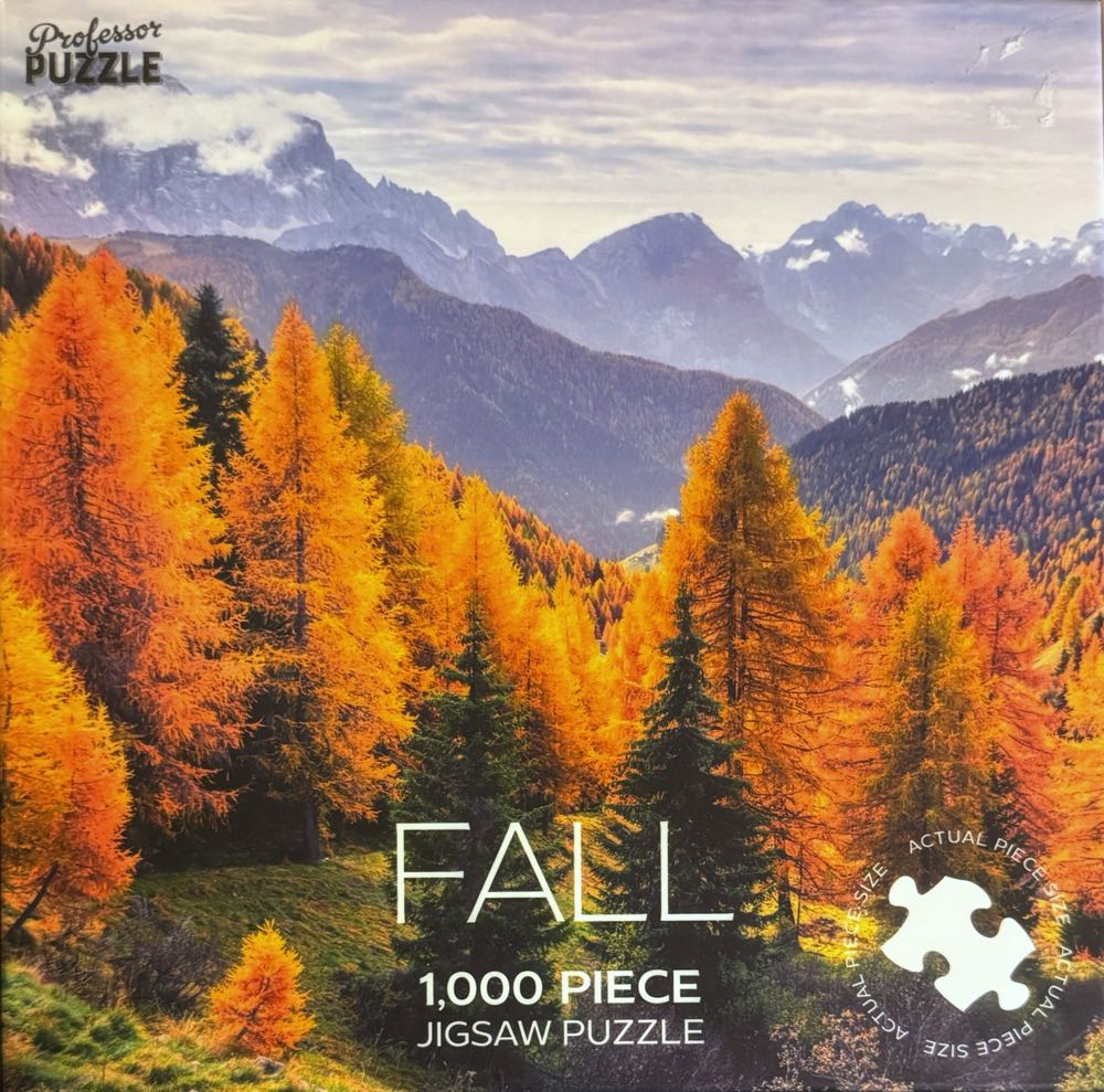 Fall - Professor Puzzle puzzle collectible - Main Image 2