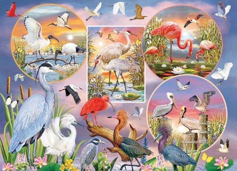 Waterbord Magic🐦 Betaald - Cobble Hill Puzzle Company puzzle collectible [Barcode 0625012802192] - Main Image 2