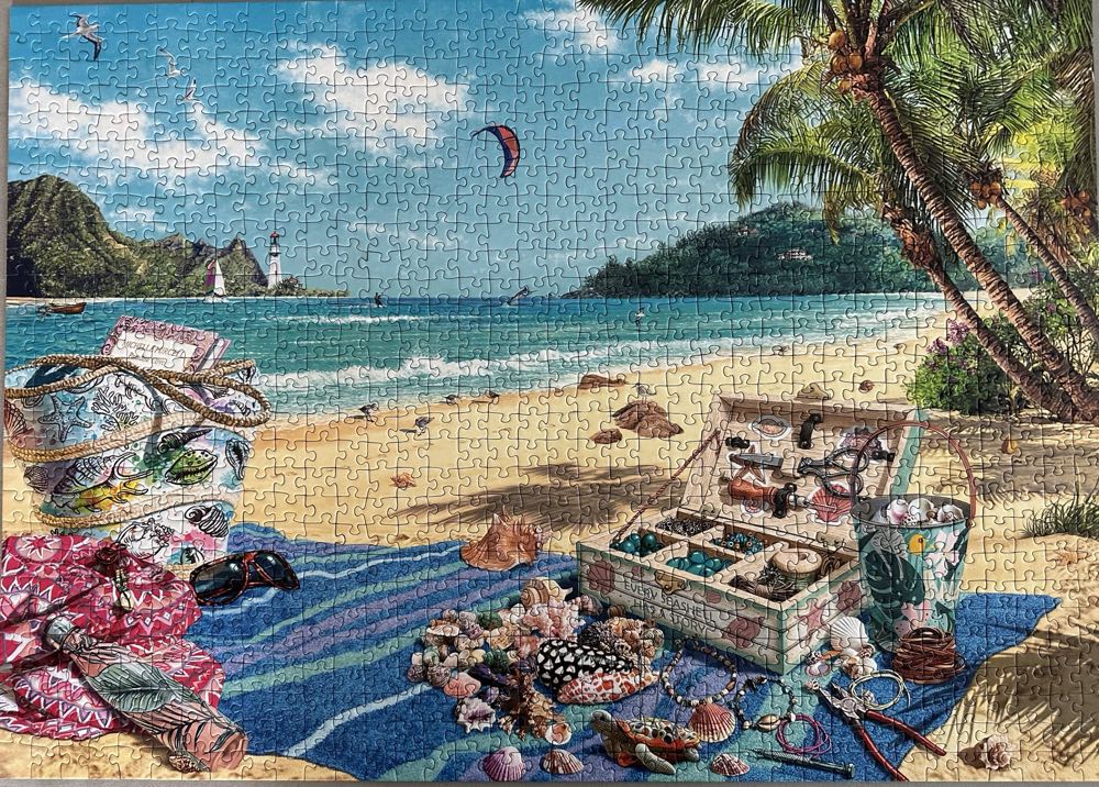 The Shell Collector - Ravensburger puzzle collectible - Main Image 2
