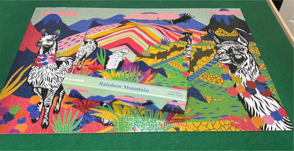 Rainbow Mountain - Puzzledly puzzle collectible [Barcode 860002788913] - Main Image 4