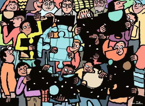 Puzzle Community - Ravensburger puzzle collectible [Barcode 4005555017394] - Main Image 2