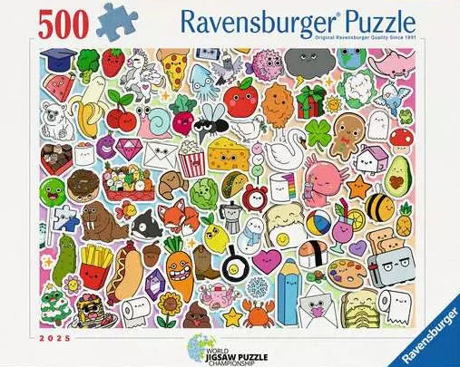 Cute Kawaii Chaos-SOLD - Ravensburger puzzle collectible [Barcode 4005555017967] - Main Image 2