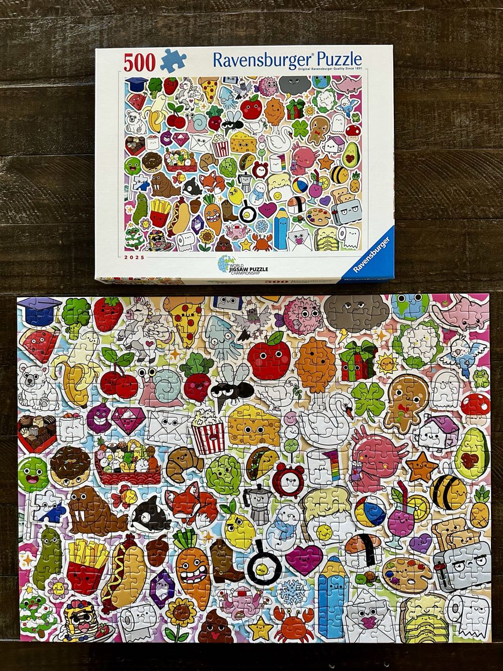 Cute Kawaii Chaos-SOLD - Ravensburger puzzle collectible [Barcode 4005555017967] - Main Image 3