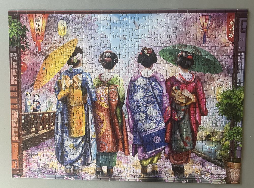 Blossom Walk - Ravensburger puzzle collectible [Barcode 4005555017028] - Main Image 2