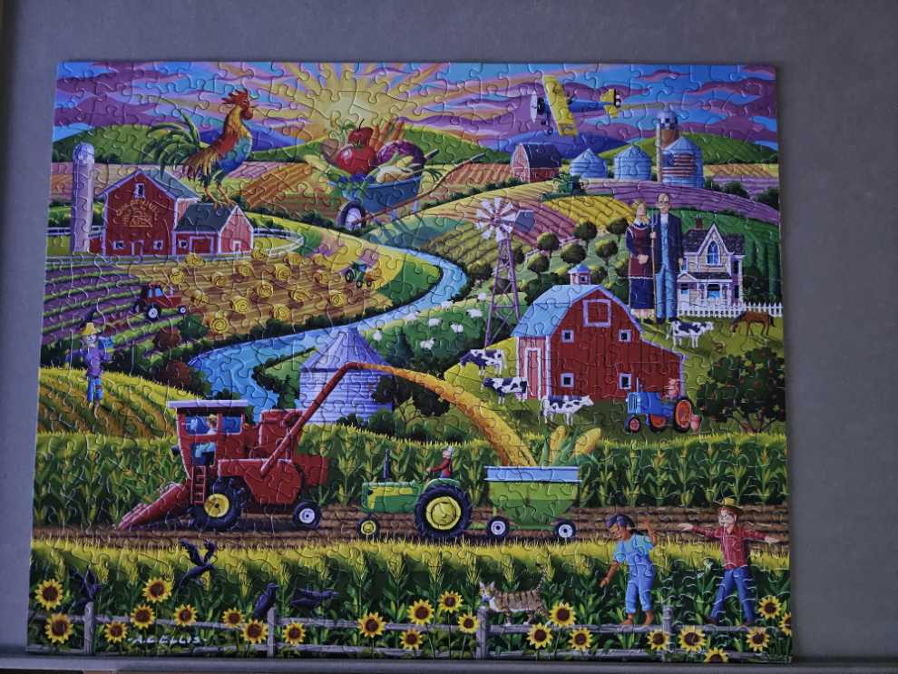 Golden Hill Farm - Boardwalk puzzle collectible [Barcode 671095206303] - Main Image 2