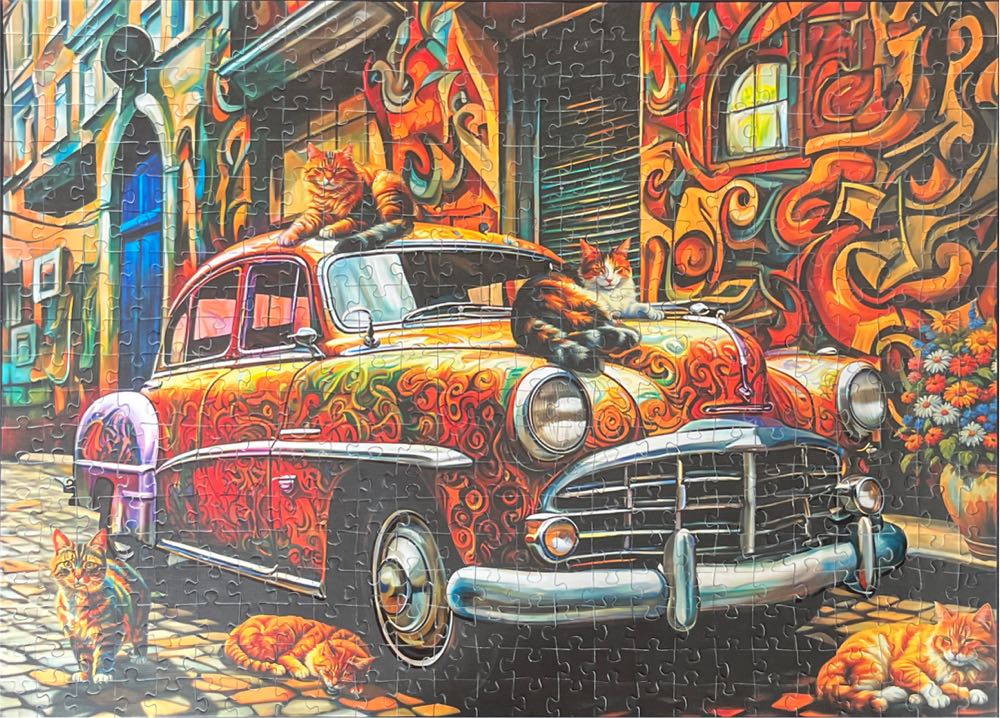 Cats Of The Car (Agnes €8,09) - KS Games puzzle collectible [Barcode 8681842200739] - Main Image 3