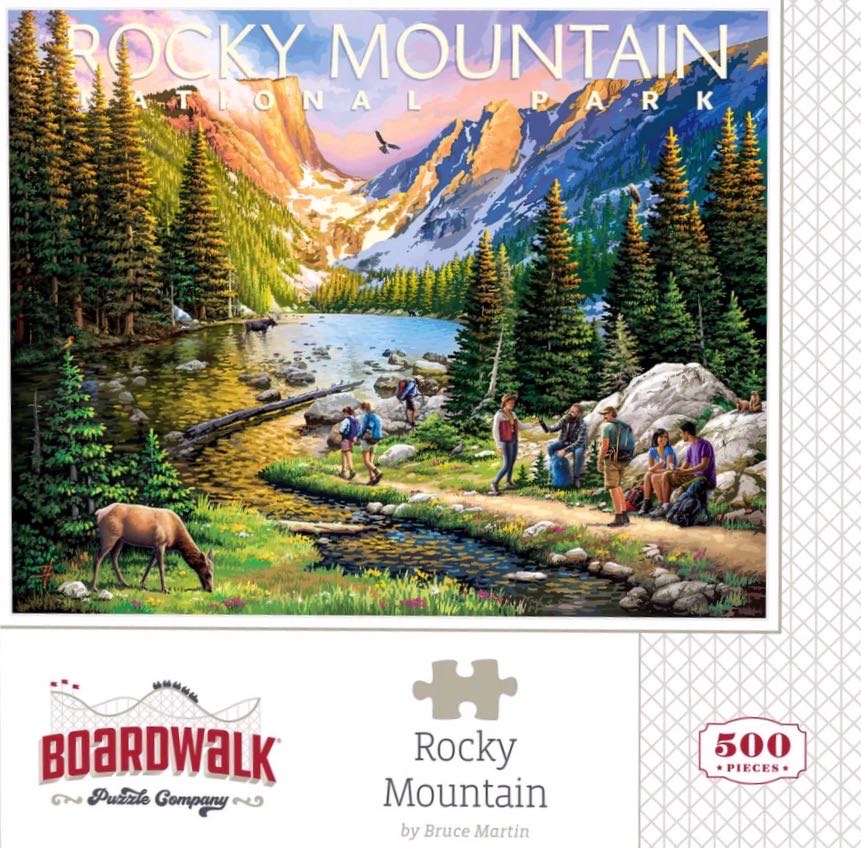 Rocky Mountain 💎 - Boardwalk Puzzle Company puzzle collectible [Barcode 671095006170] - Main Image 2