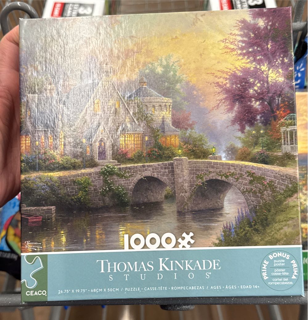 500 Piece William Phillips Art Puzzle ”moonwatchers” 18”x 24” Spilsbury