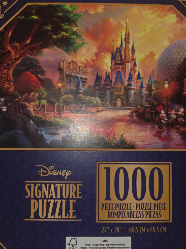 Walt Disney World - Four Parks One World - Disney Signature Puzzle puzzle collectible [Barcode 400994075877] - Main Image 2