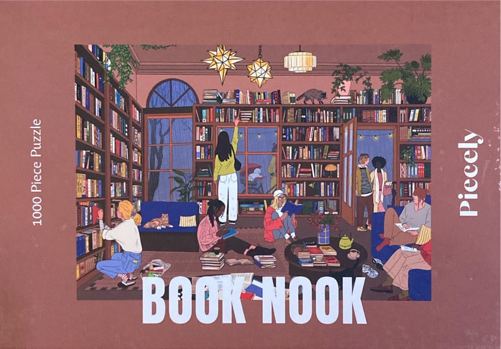 500 Piece William Phillips Art Puzzle ”moonwatchers” 18”x 24” Spilsbury