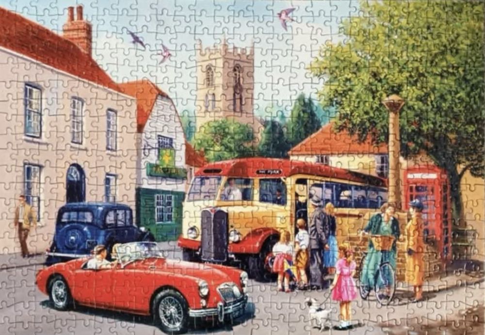 Touring The Town - Gibsons puzzle collectible [Barcode 5012269031720] - Main Image 3