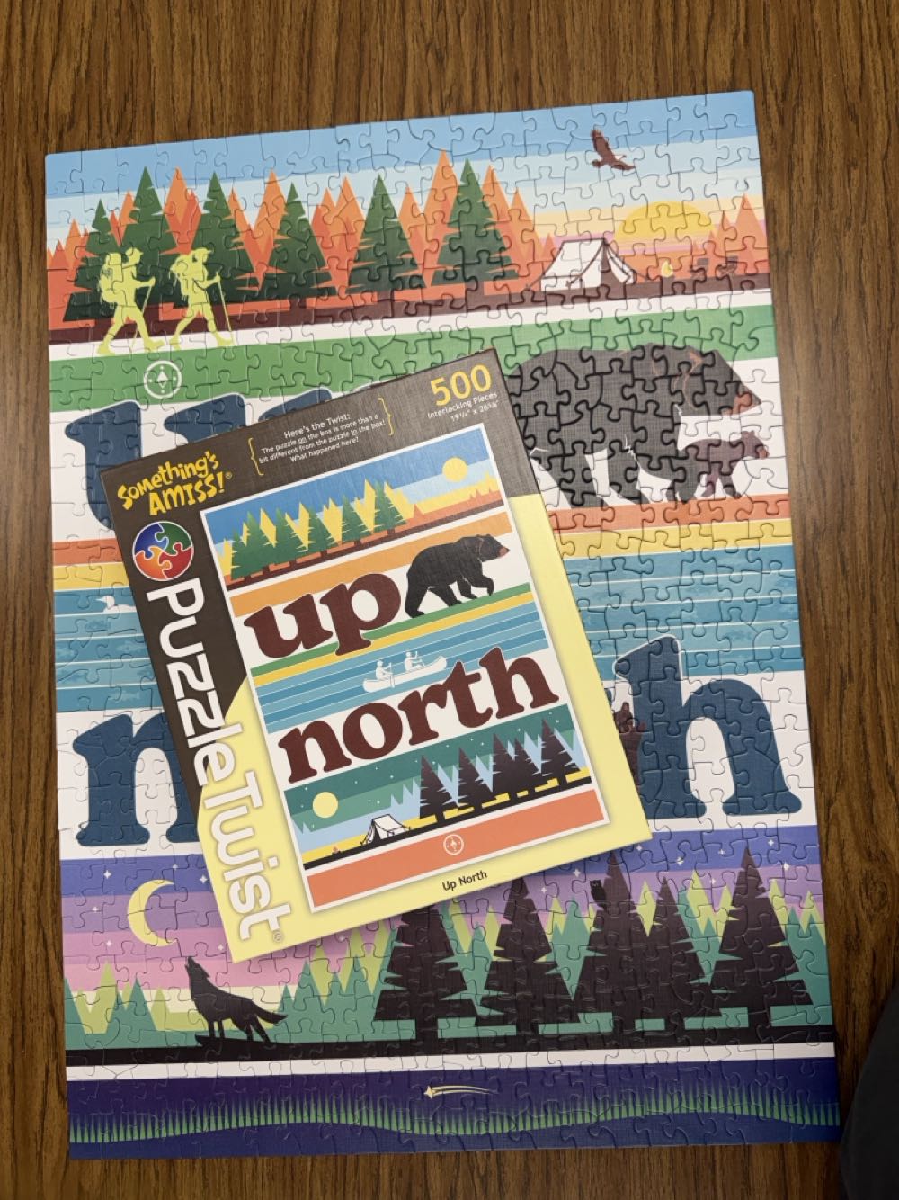 Up North - PuzzleTwist puzzle collectible [Barcode 614399102452] - Main Image 2