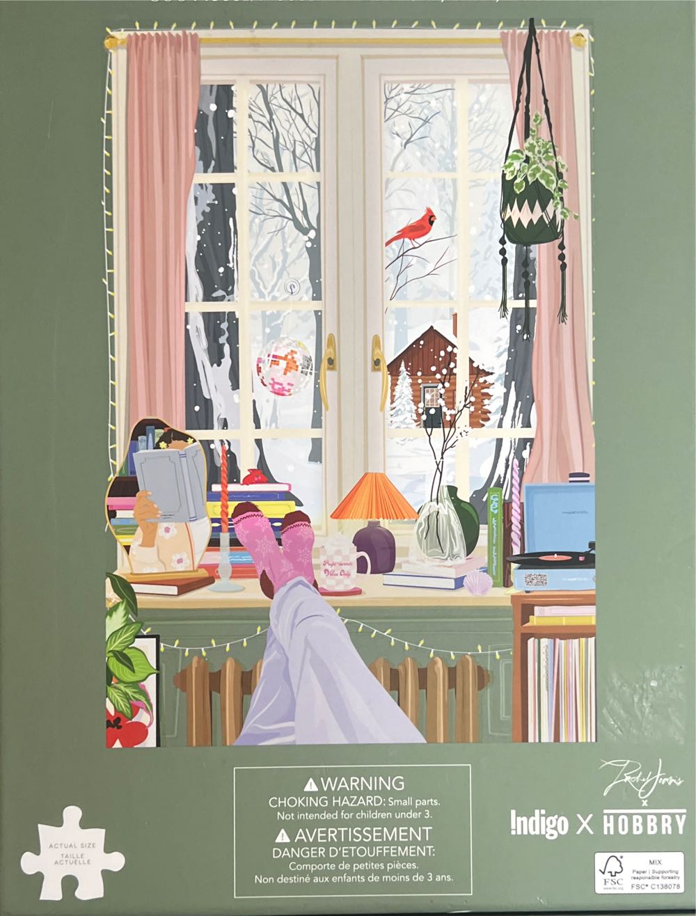 CJ- Snowed In - Hobbry puzzle collectible - Main Image 2