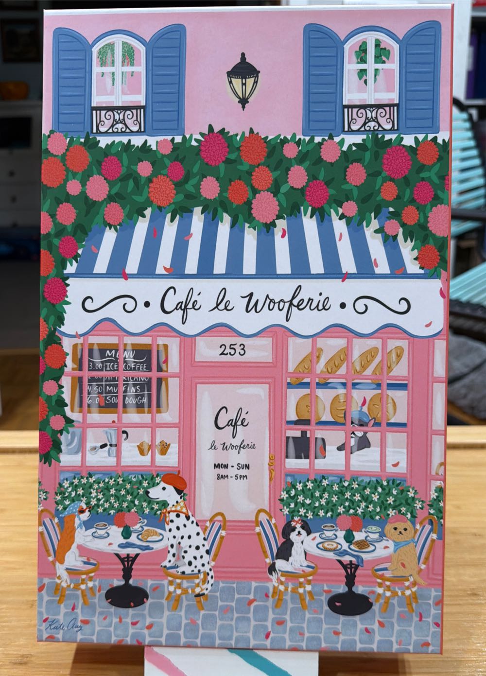 Café Le Wooferie - Oll’eo puzzle collectible [Barcode 721688977643] - Main Image 2