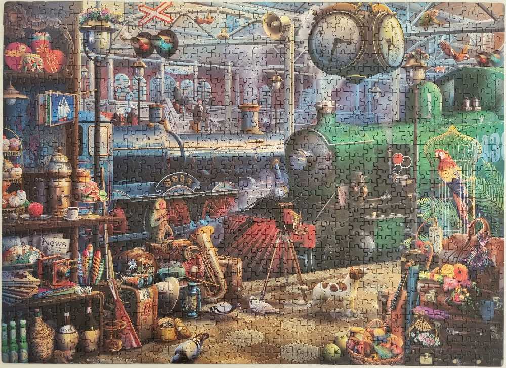 Train Station - Tilbury puzzle collectible [Barcode 9317762195303] - Main Image 2
