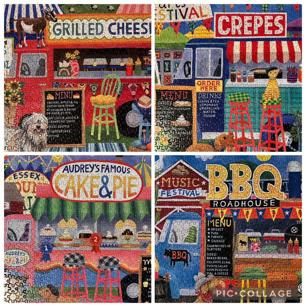 Food Truck Festivals - DONE - Ceaco puzzle collectible - Main Image 2