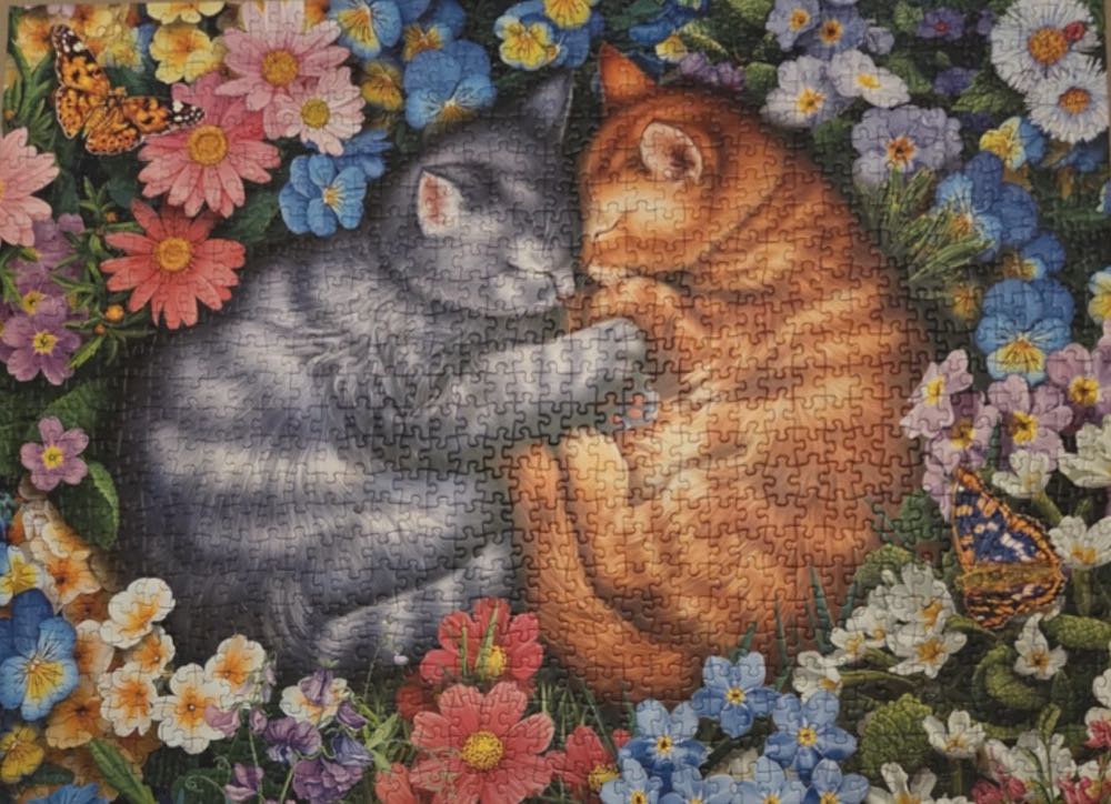 Sleeping Velvet Paws - Schmidt Puzzle puzzle collectible [Barcode 4001504588755] - Main Image 3