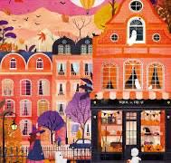 Sunsout Inc African Pots Pc Special Shape Jigsaw Puzzle By Artist: Roberta Wesley Finished Size 38” X 25” Mpn# 95622