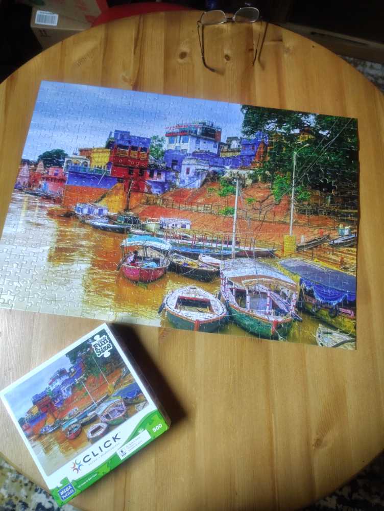 Rompecabezas/ Boats & Buildings  - Mega Puzzles puzzle collectible [Barcode 072348205089] - Main Image 2
