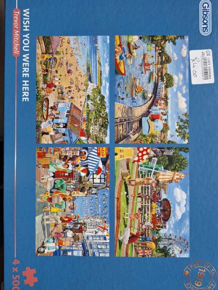 Wish You Were Here - Gibsons 🇬🇧 puzzle collectible - Main Image 2