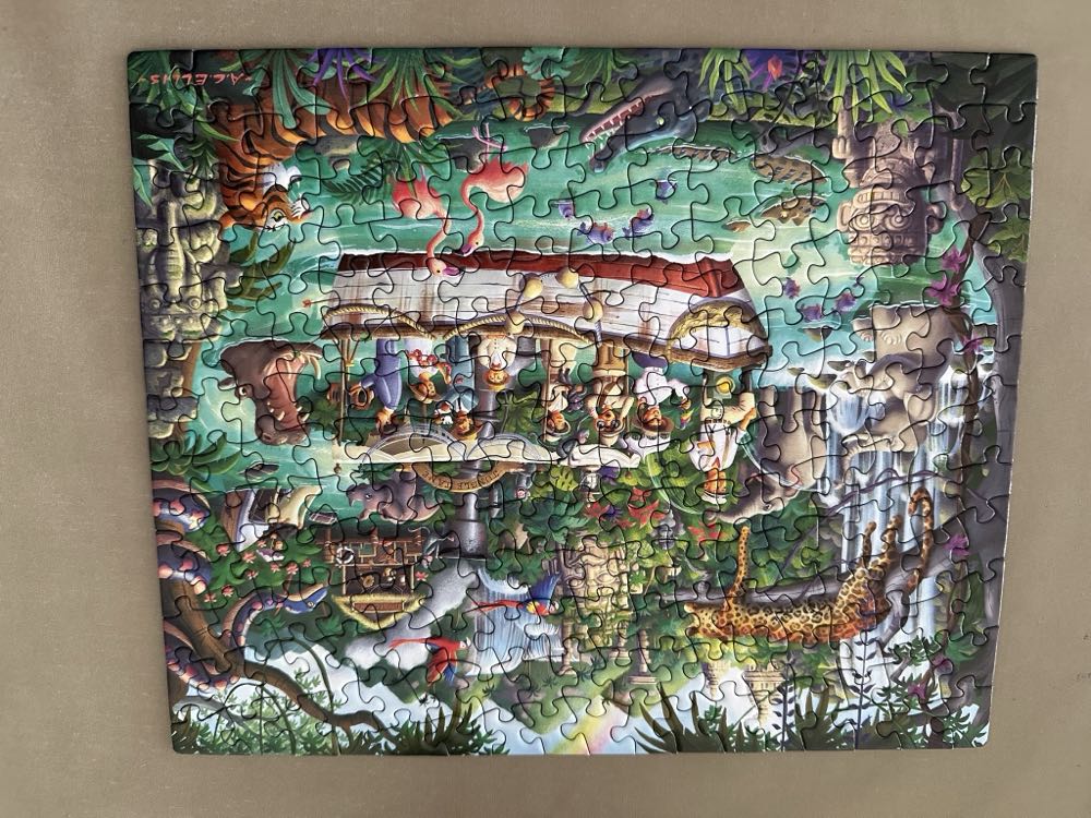 Jungle River Expedition - Boardwalk Puzzle Company puzzle collectible [Barcode 671095906555] - Main Image 2