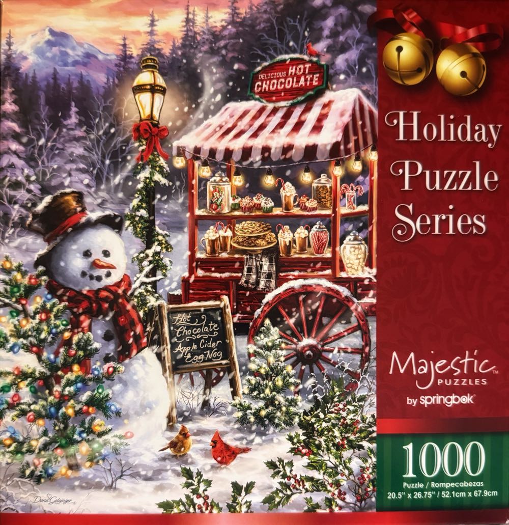 Hot Chocolate Stand - Majestic By Springbok puzzle collectible [Barcode 091683108466] - Main Image 2