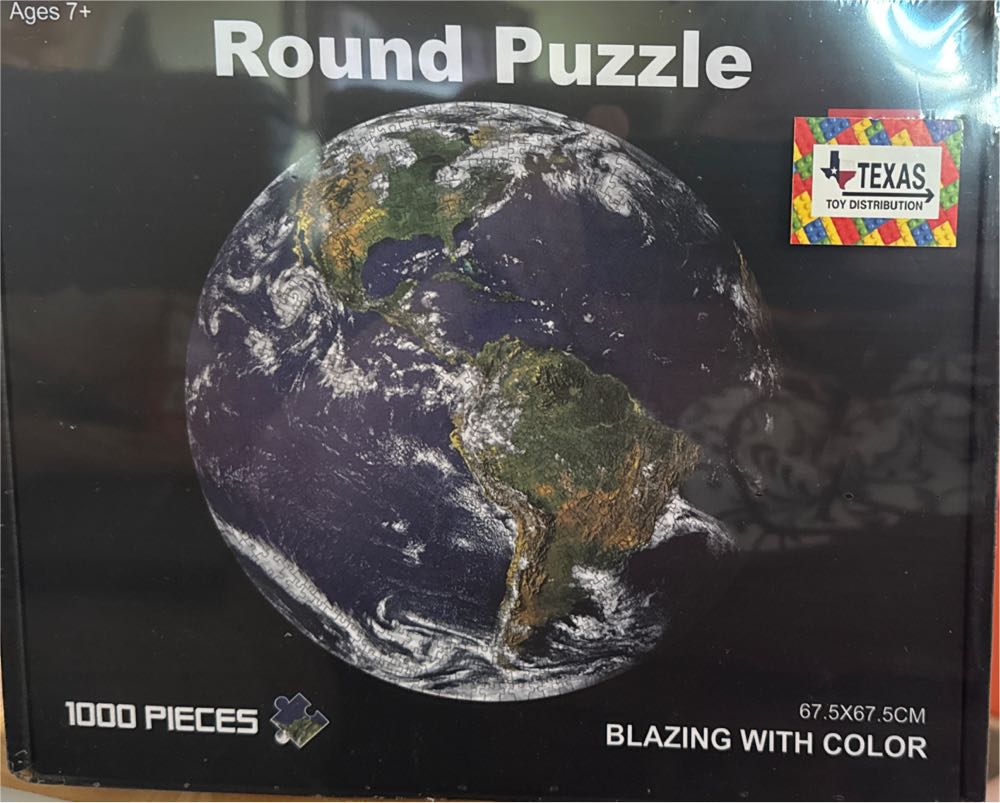 Round Puzzle Blazing With Color (coming Soon)  puzzle collectible [Barcode 667741127443] - Main Image 2