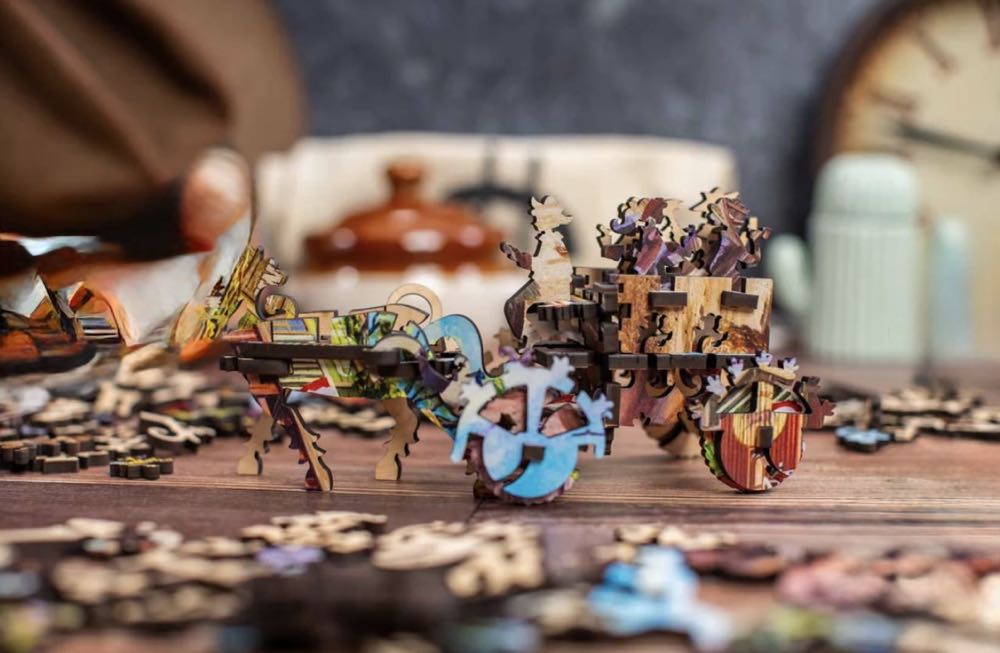 High Noon At Dodge City - Mosaic Puzzles puzzle collectible - Main Image 2