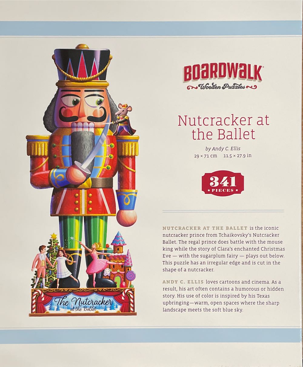Nutcracker At The Ballet - Boardwalk Puzzle Company puzzle collectible [Barcode 671095130646] - Main Image 2