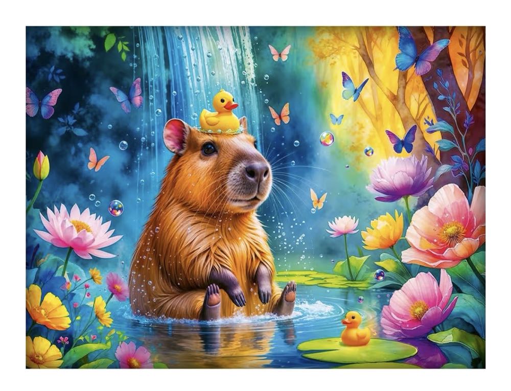 Capybara - Trefl puzzle collectible [Barcode 5900511109498] - Main Image 2
