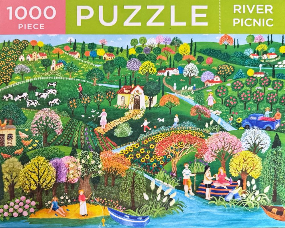 River Picnic*^ - Galison puzzle collectible - Main Image 2