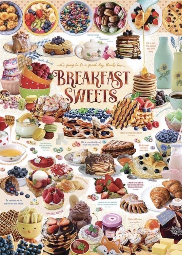 Sweet Time : Breakfast Treats - Cobble Hill puzzle collectible [Barcode 625012401098] - Main Image 2