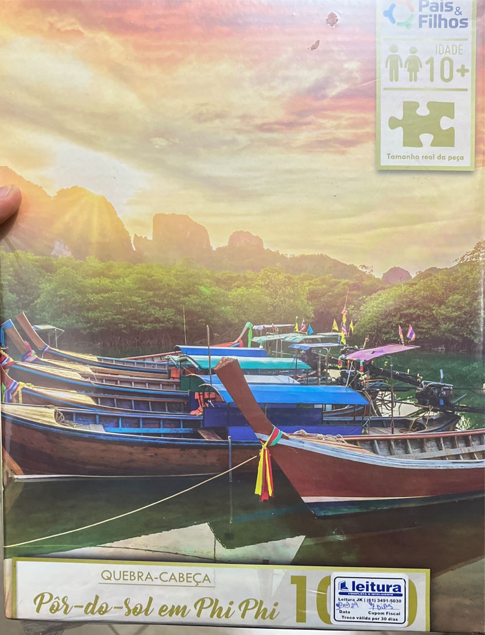 Do Sol M Phi Phi Pcs Por Do Phi Pais Filhos Quebra Em Cabeca Cabeça Peças  puzzle collectible [Barcode 7908470007679] - Main Image 2