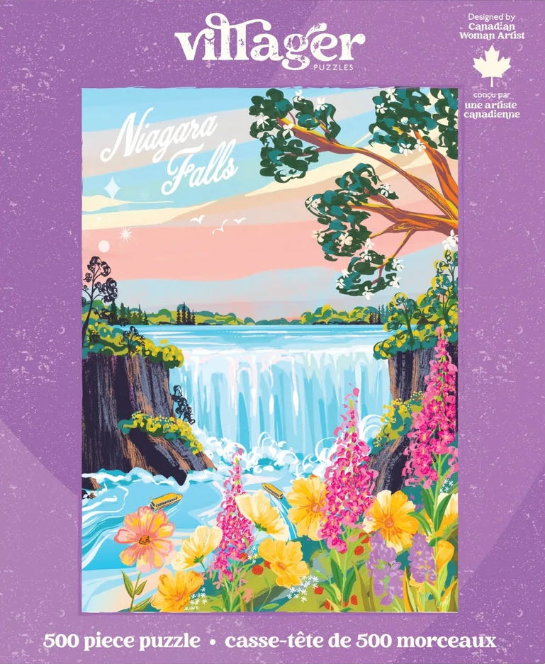 Niagara Falls - Villager Puzzles puzzle collectible [Barcode 628774337018] - Main Image 2