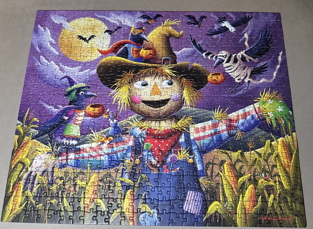 Scarecrow - Boardwalk Puzzle Company puzzle collectible [Barcode 671095006613] - Main Image 2