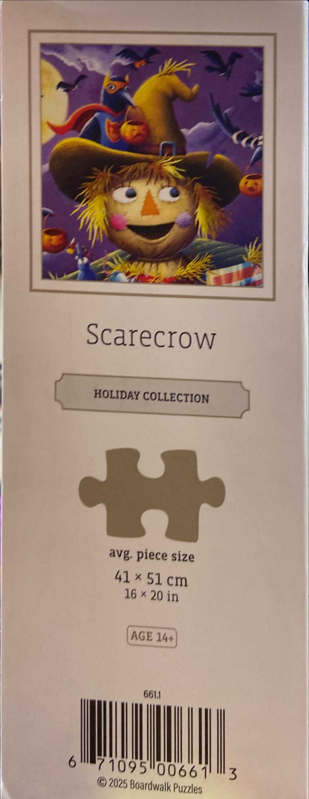 Scarecrow - Boardwalk Puzzle Company puzzle collectible [Barcode 671095006613] - Main Image 3