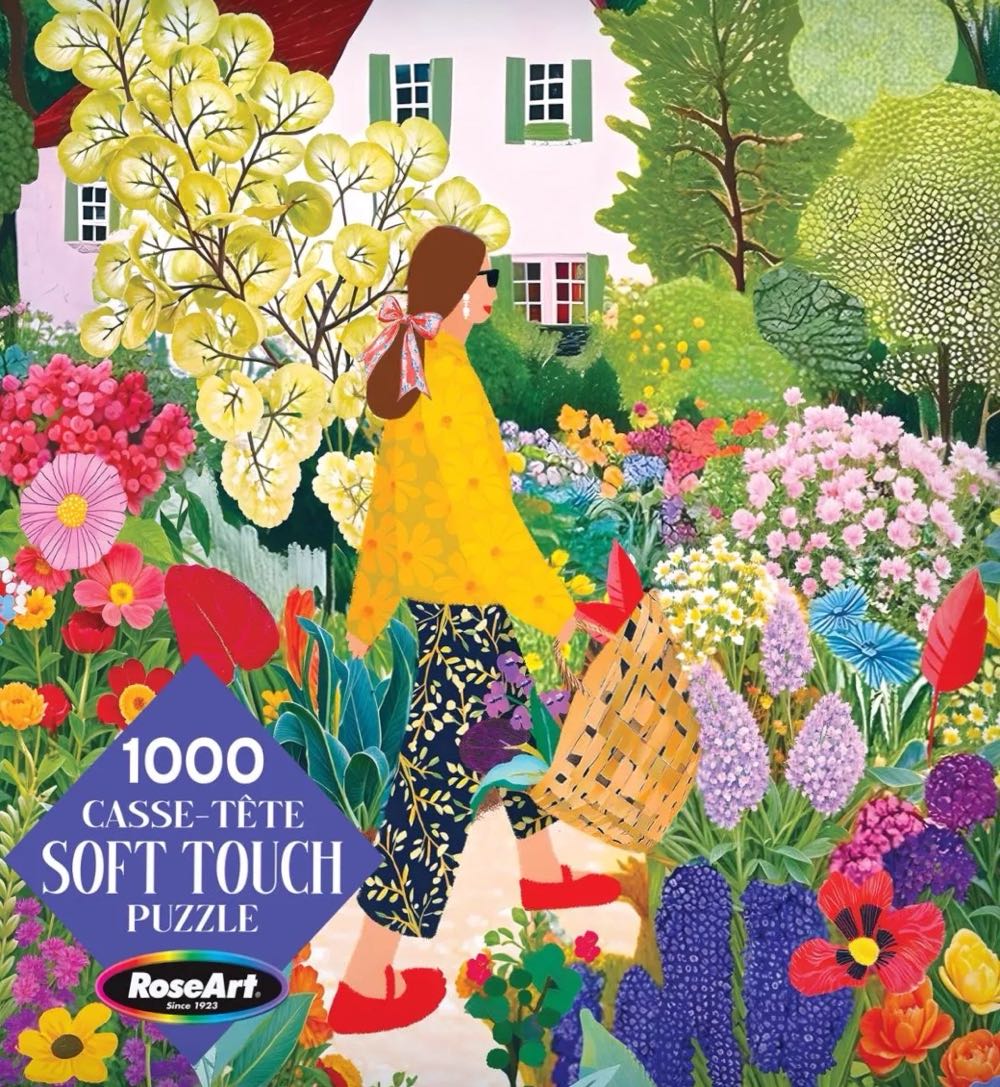 Picking Flowers - RoseArt puzzle collectible [Barcode 4895145440813] - Main Image 2