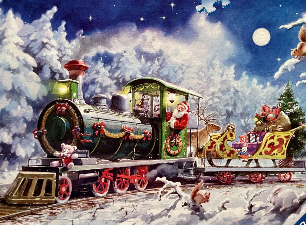 Santa’s Express - Ravensburger puzzle collectible [Barcode 4005556194650] - Main Image 2