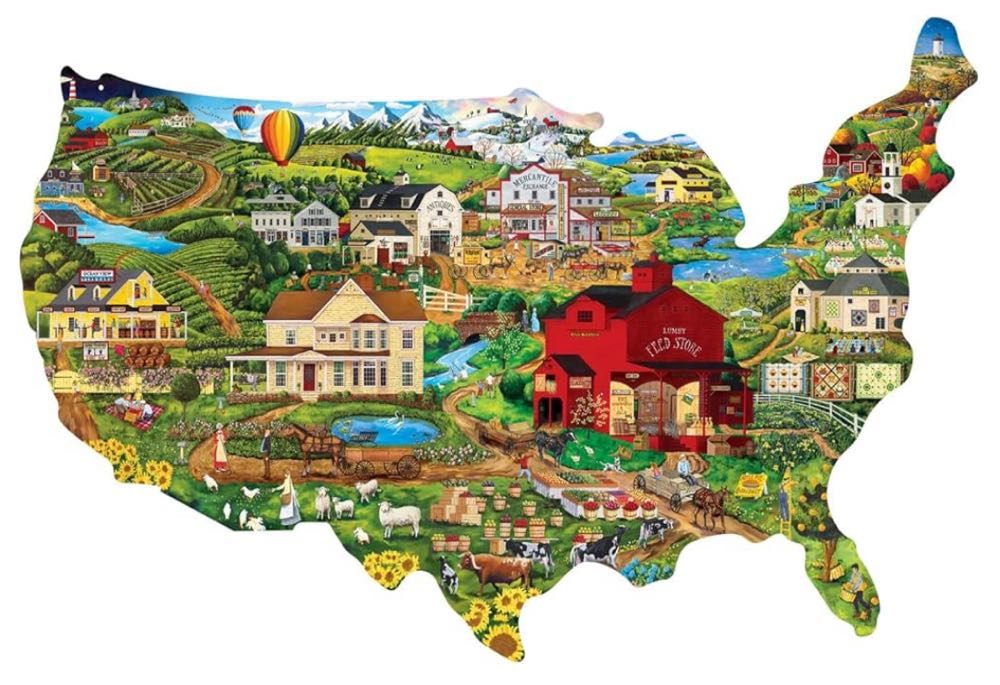 America the Beautiful - MasterPieces puzzle collectible [Barcode 705988719592] - Main Image 2