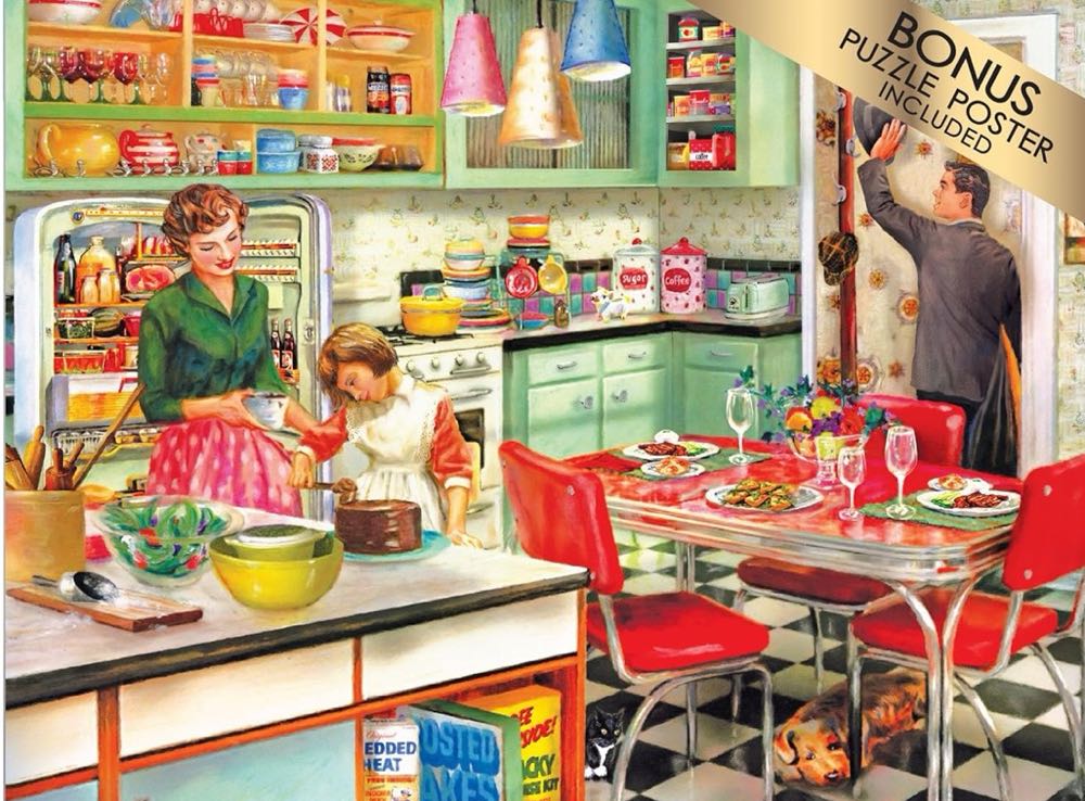 Baking With Mom -  Cra-Z-Art puzzle collectible [Barcode 04895145424790] - Main Image 2