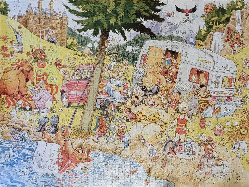 Mystery Wasgij Nr. 6 (Retro) - Wasgij Mystery puzzle collectible - Main Image 2