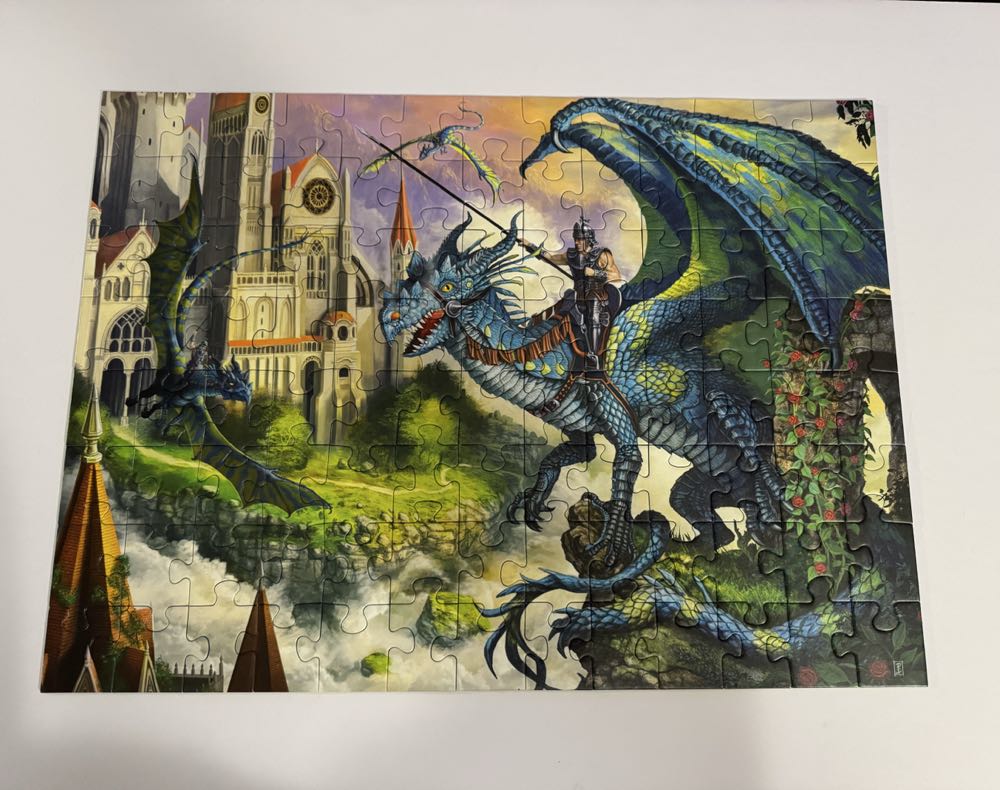Dragon Puzzle - Ravensburger puzzle collectible [Barcode 4005556108763] - Main Image 2